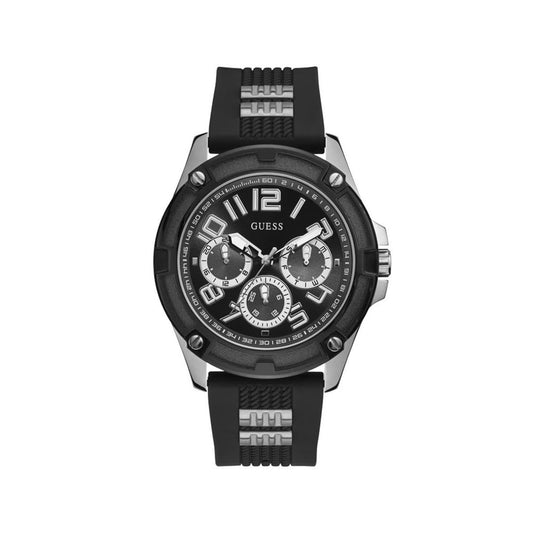 Montre synthétique noire