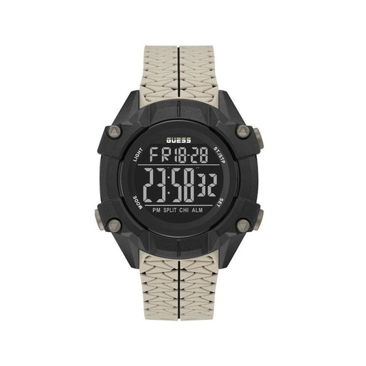 Montre synthétique beige