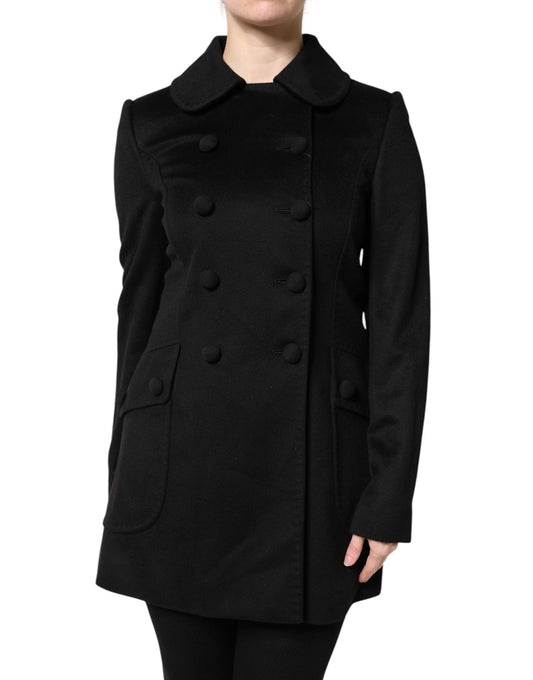 Chaqueta estilo blazer Sartoria Italiano de lana negra