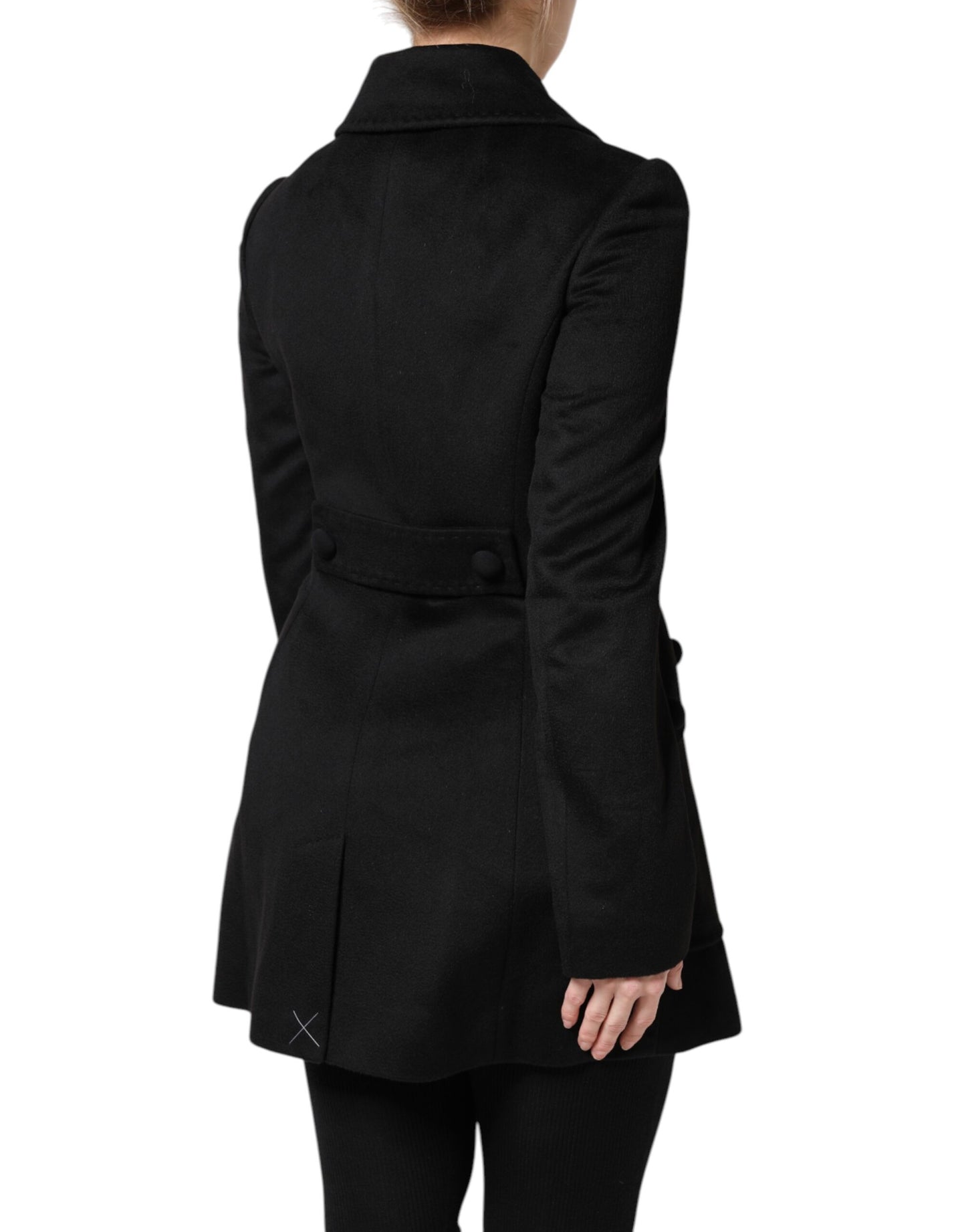 Veste blazer Sartoria Italiano en laine noire