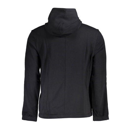 Pull homme en coton noir