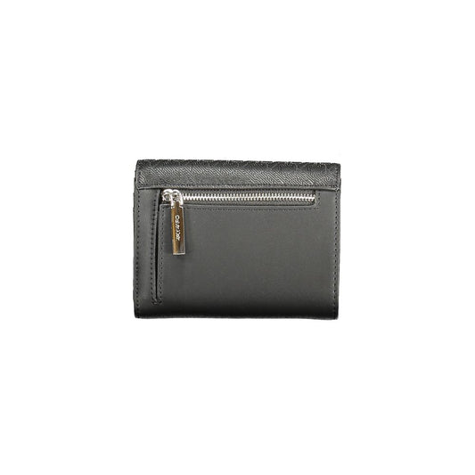 Cartera de mujer de poliéster negro