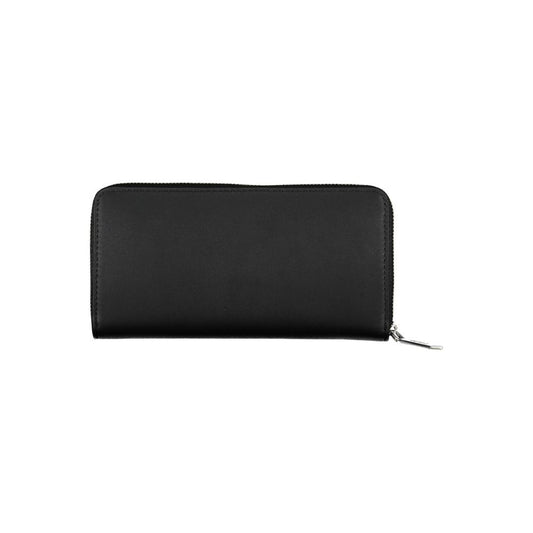 Portefeuille femme en polyéthylène noir