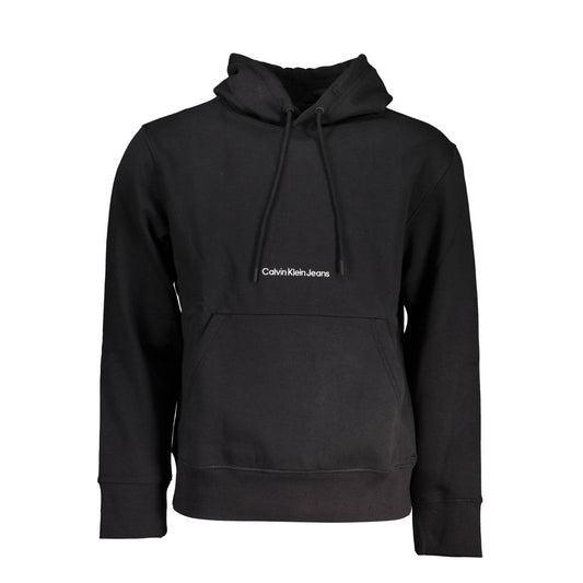 Pull homme en coton noir