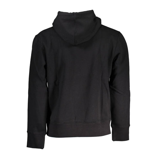 Pull homme en coton noir