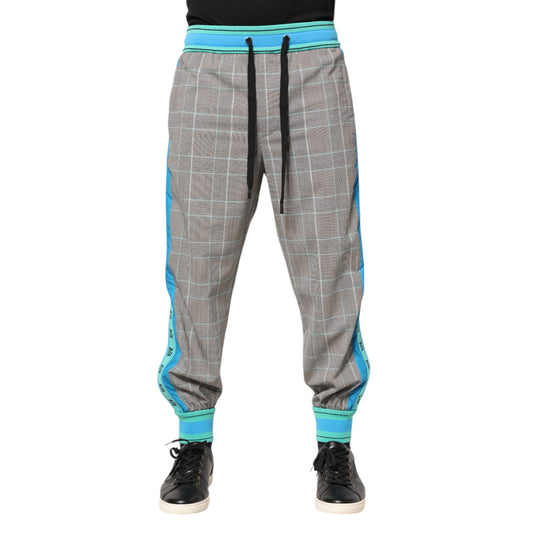 Pantalon de jogging multicolore en coton pour homme