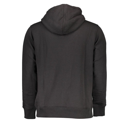 Pull homme en coton noir
