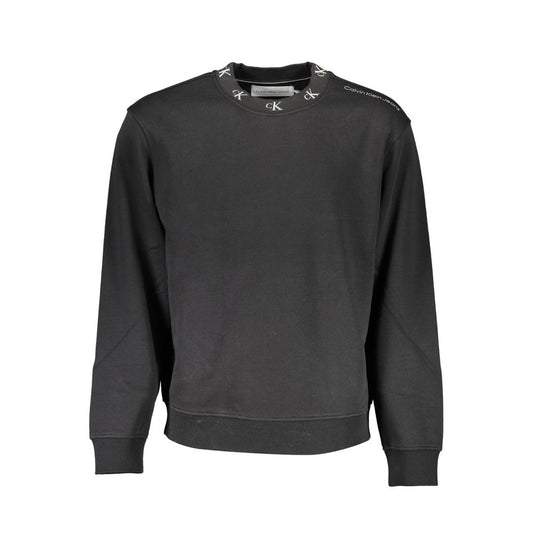 Pull homme en coton noir