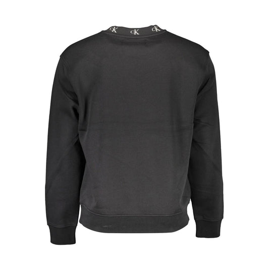 Pull homme en coton noir