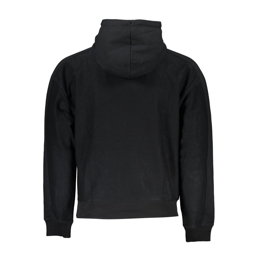 Pull homme en coton noir