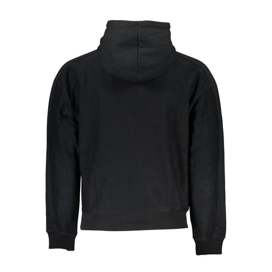Pull homme en coton noir