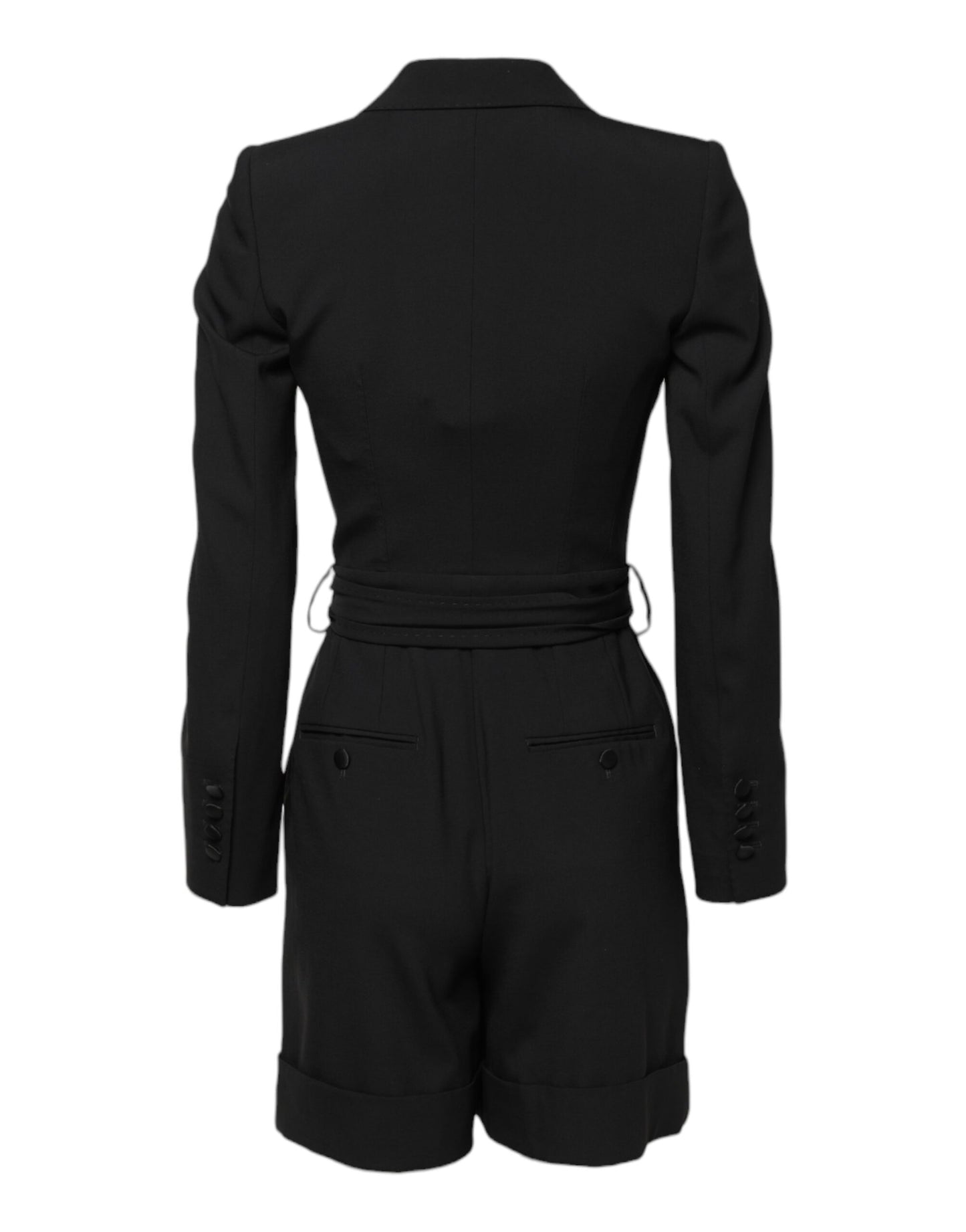 Vestido mono de lana negro para mujer, abrigo y chaqueta