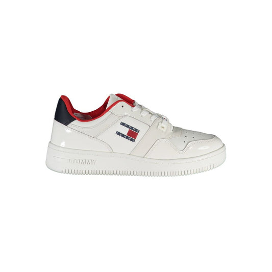 Zapatillas blancas de piel para mujer