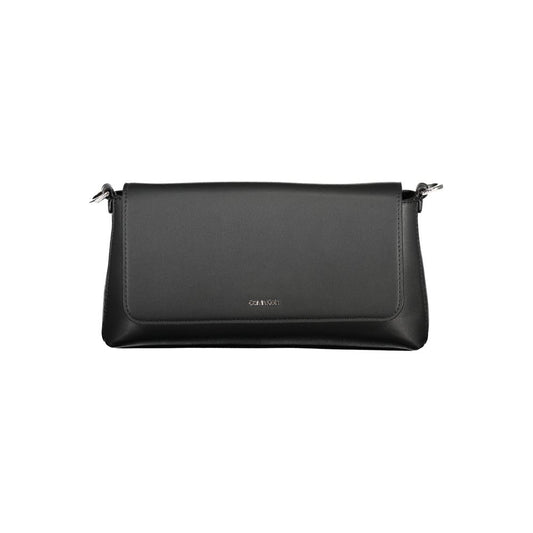 Sac à main en polyester noir