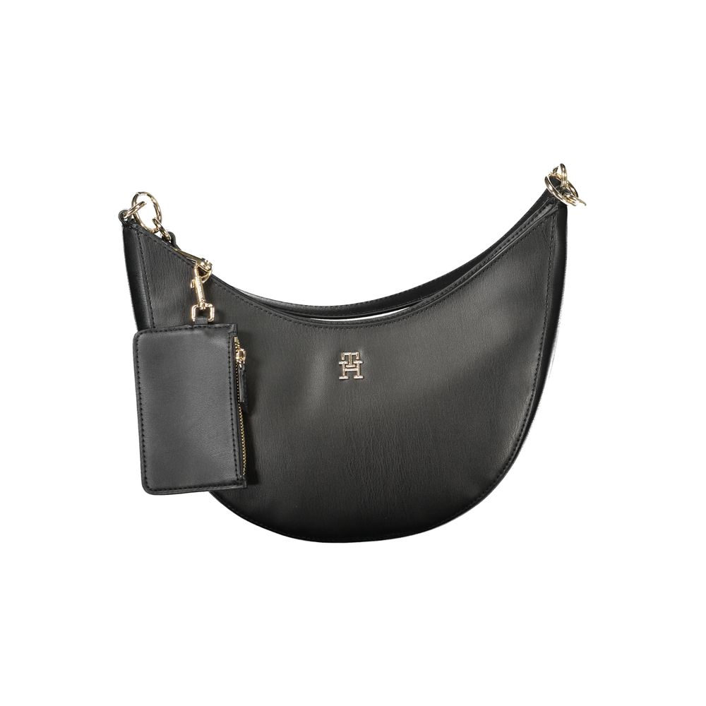Sac à main noir en polyéthylène pour femme