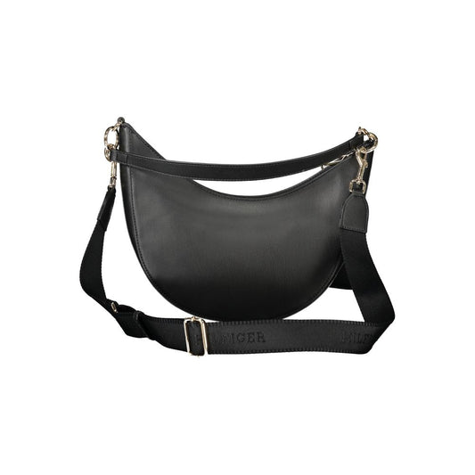 Sac à main noir en polyéthylène pour femme