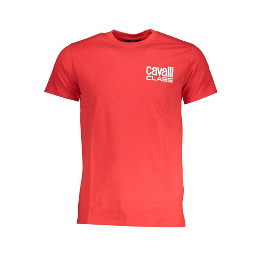 Camiseta roja de algodón