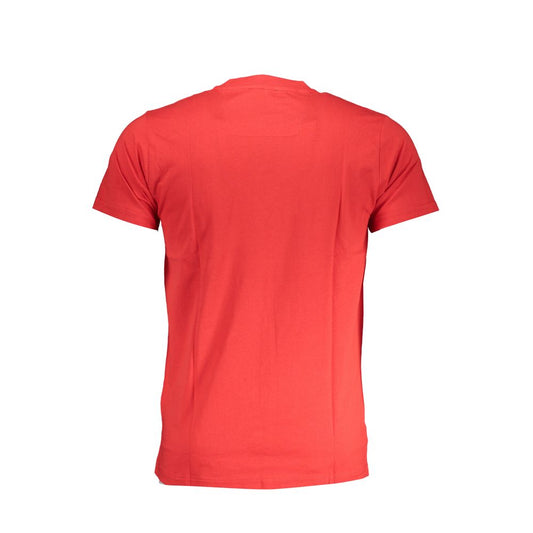 Camiseta roja de algodón