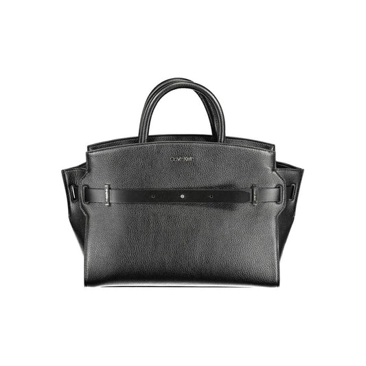 Sac à main noir en polyéthylène pour femme
