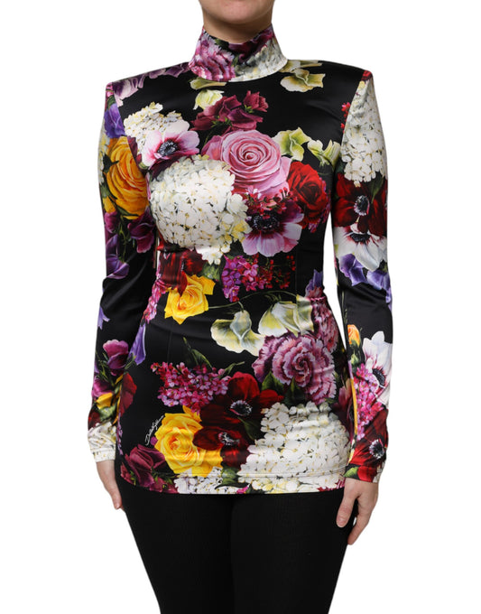 Blusa de manga larga Ortensies multicolor