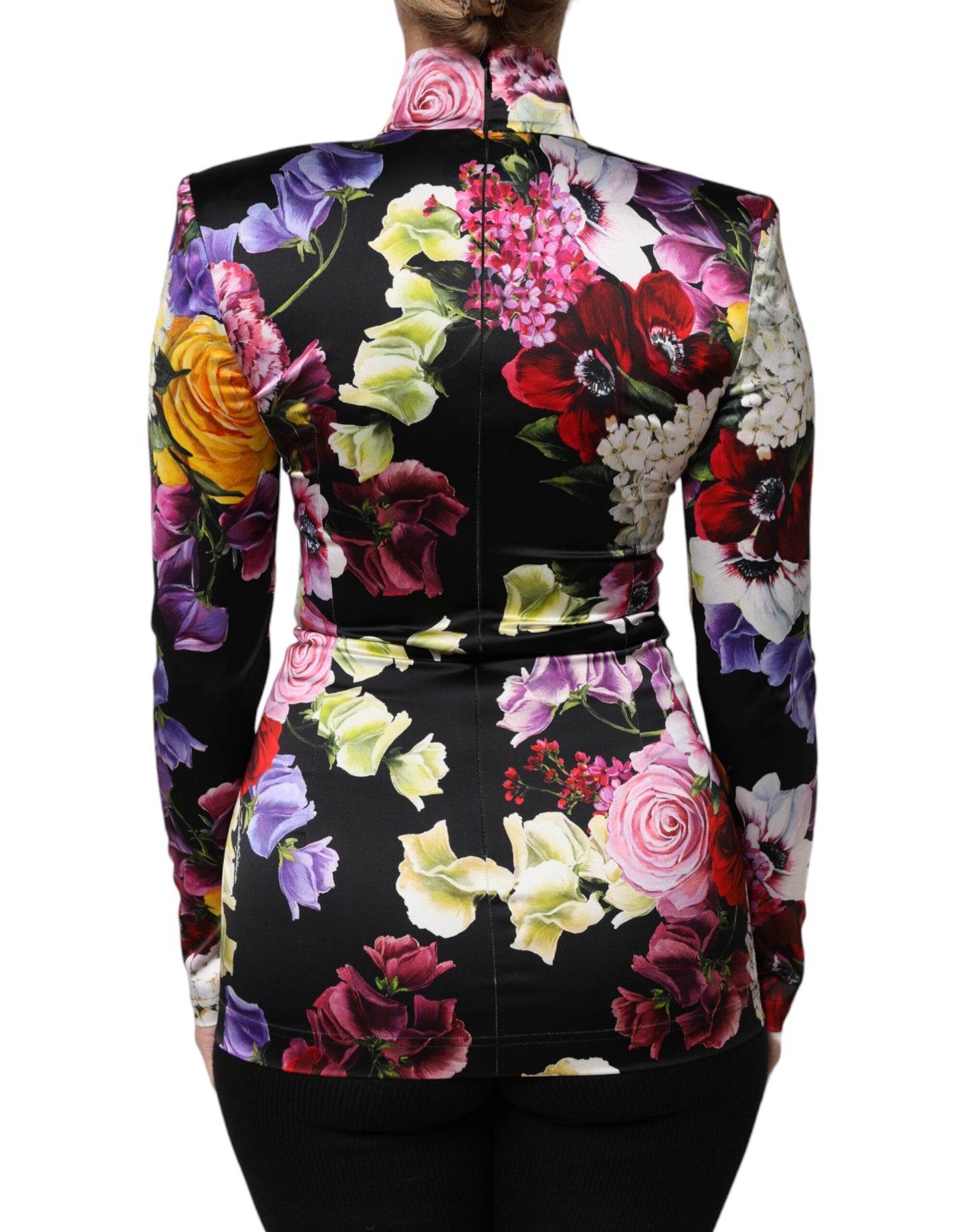 Blusa de manga larga Ortensies multicolor