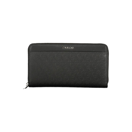 Cartera de mujer de poliéster negro