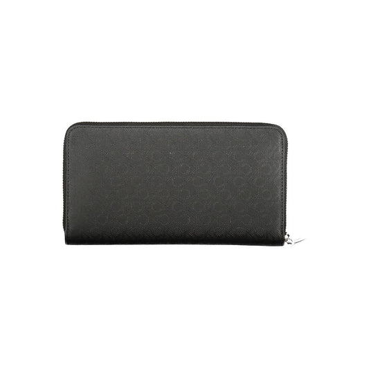 Cartera de mujer de poliéster negro