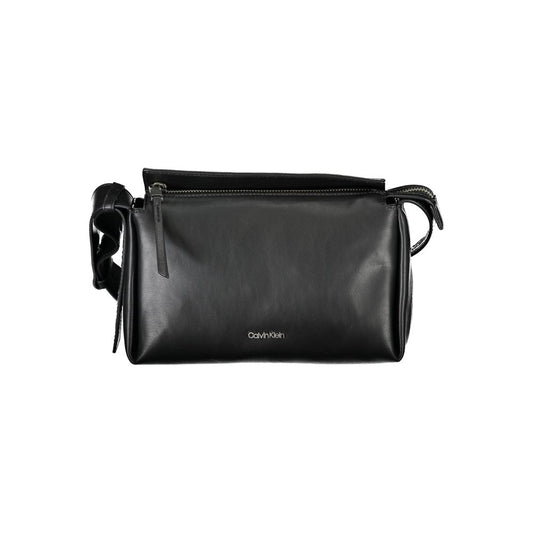 Sac à main en polyester noir