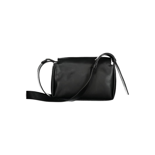Sac à main en polyester noir