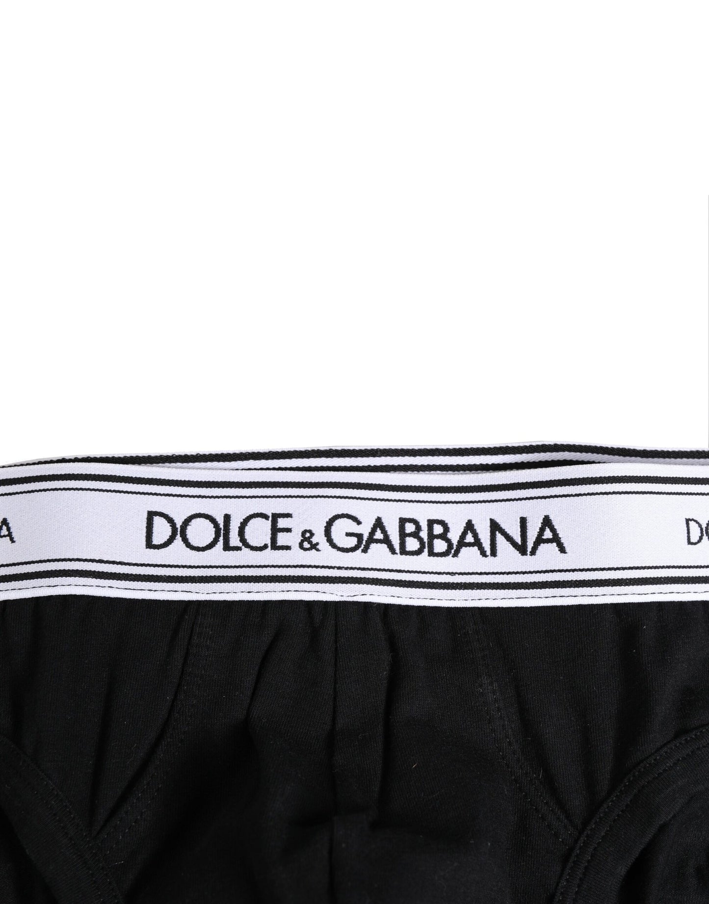 Ropa interior tipo slip de algodón elástico negro
