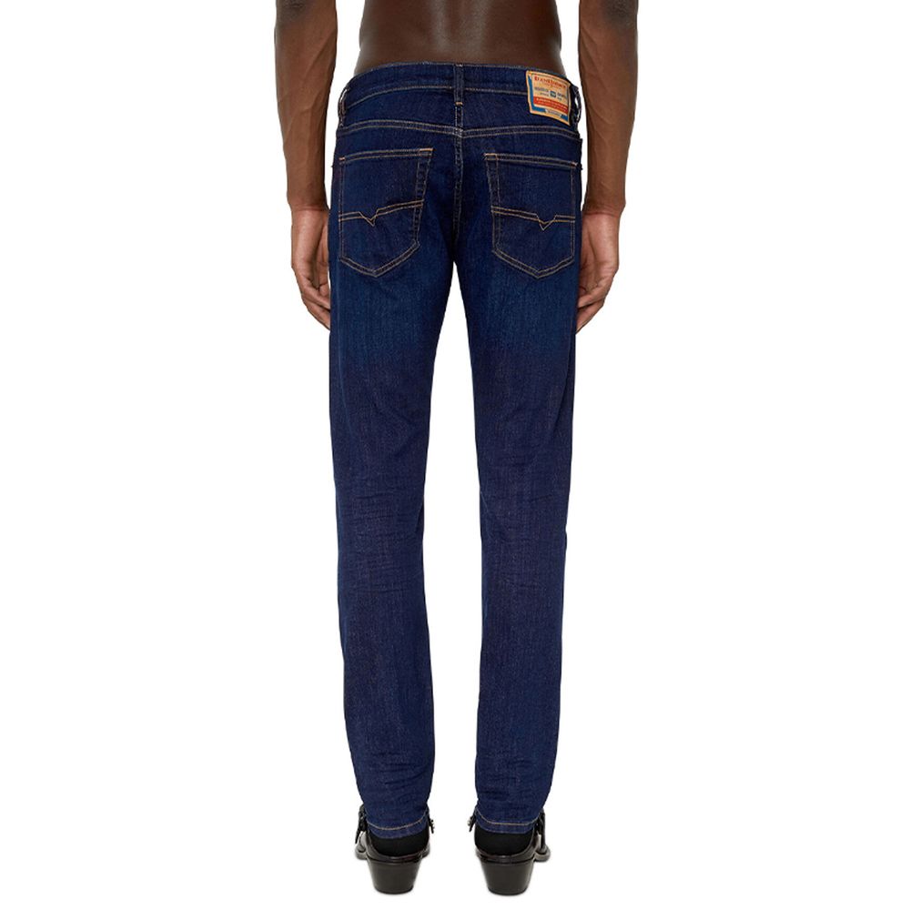 Vaqueros y pantalones de algodón azul