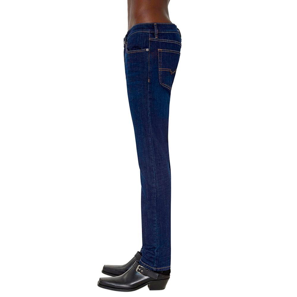 Vaqueros y pantalones de algodón azul