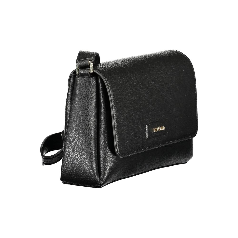 Sac à main femme en polyester noir