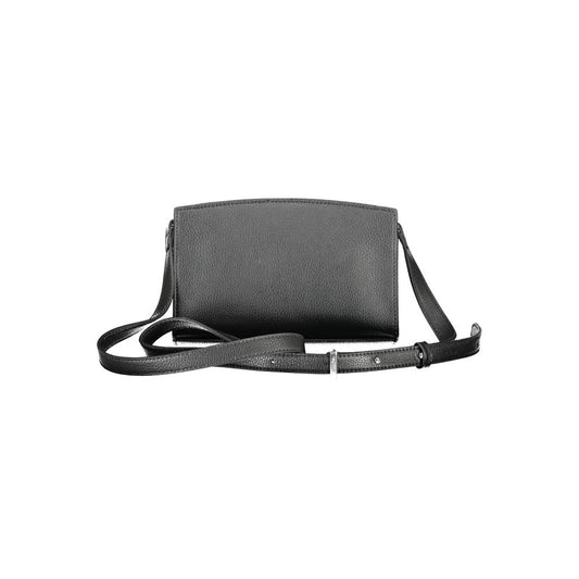 Sac à main femme en polyester noir