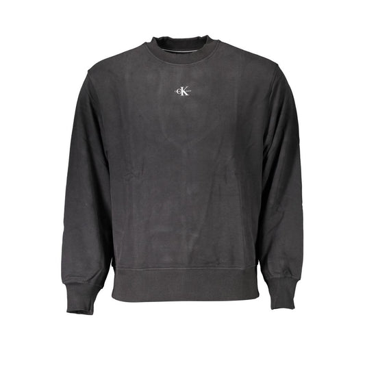 Pull homme en coton noir