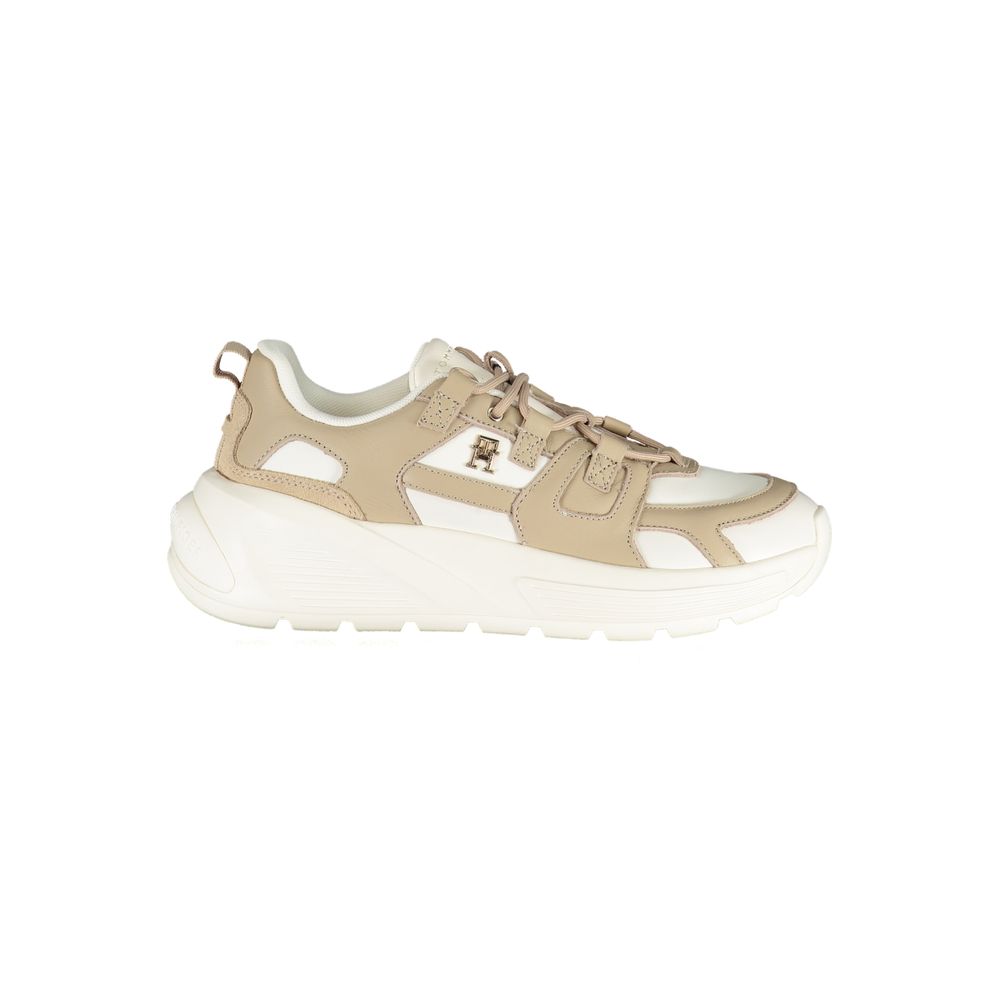 Zapatillas blancas de polietileno para mujer
