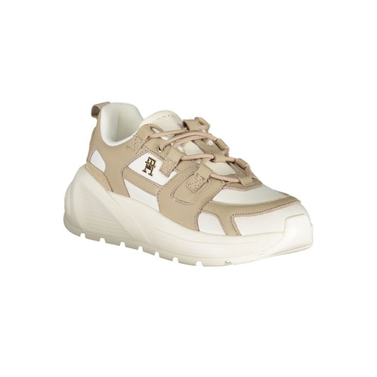 Zapatillas blancas de polietileno para mujer