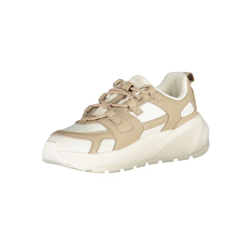 Zapatillas blancas de polietileno para mujer