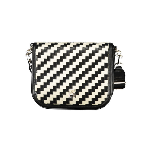 Sac à main en polyester noir