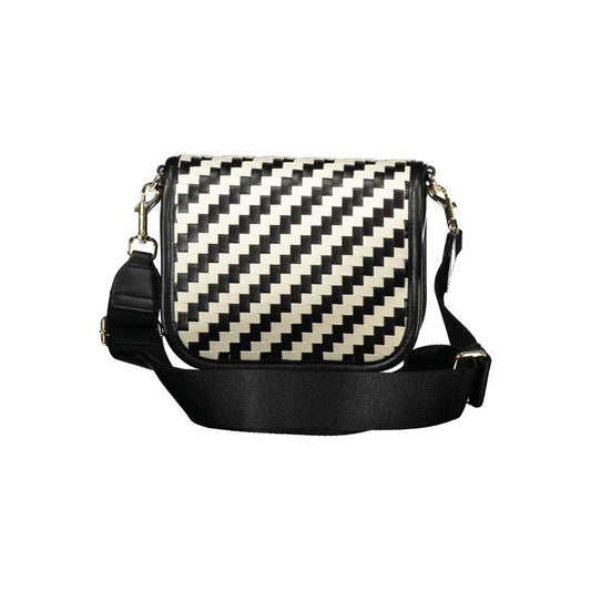 Sac à main en polyester noir