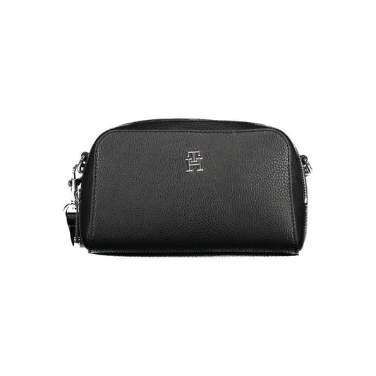 Sac à main en polyéthylène noir