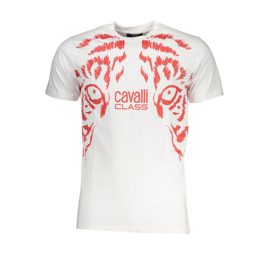 Camiseta blanca de algodón