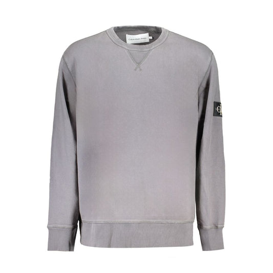 Suéter de algodón marrón para hombre