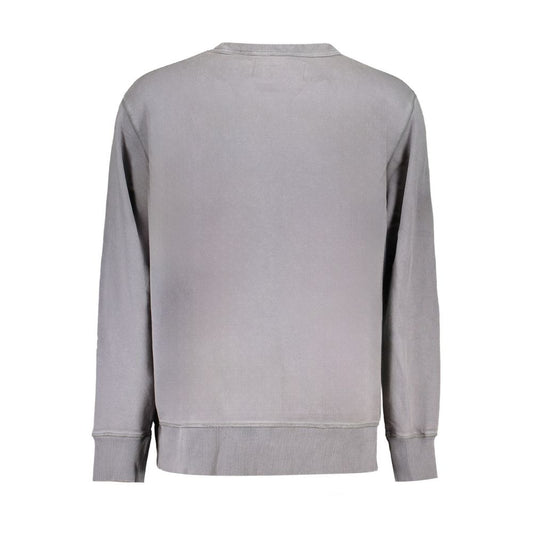 Suéter de algodón marrón para hombre