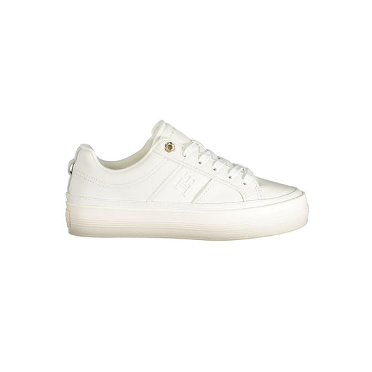 Zapatillas blancas de polietileno para mujer
