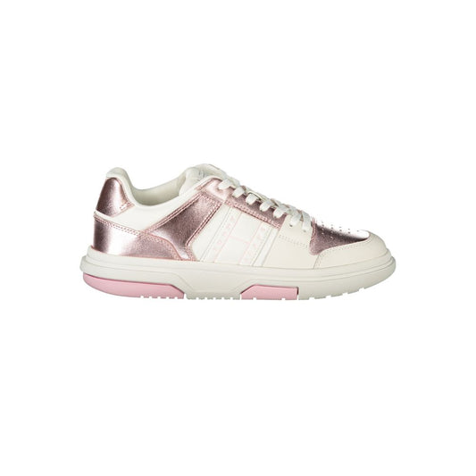 Zapatillas blancas de polietileno para mujer