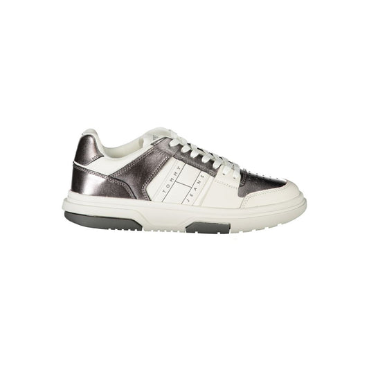 Zapatillas blancas de polietileno para mujer