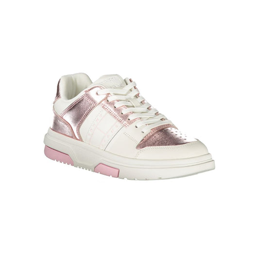 Zapatillas blancas de polietileno para mujer