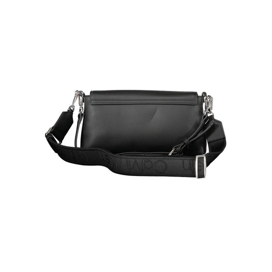 Sac à main femme en polyester noir