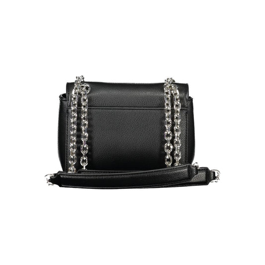 Sac à main noir en polyéthylène pour femme